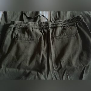 Women’s Liverpool Olive Green Wide Leg Capris